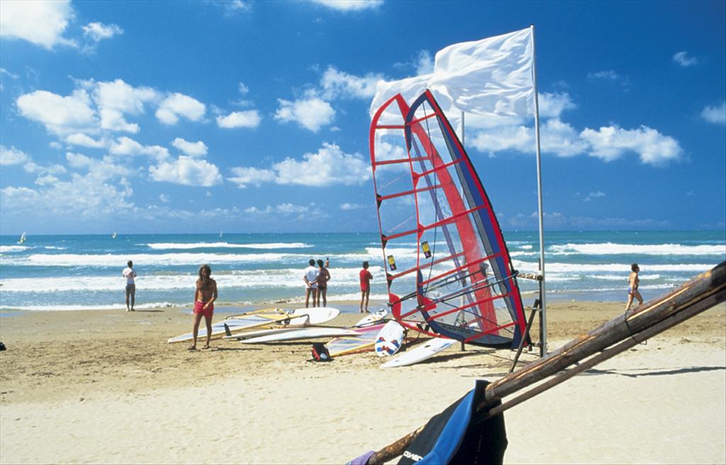 Camping  Le Diomedee - Spiaggia