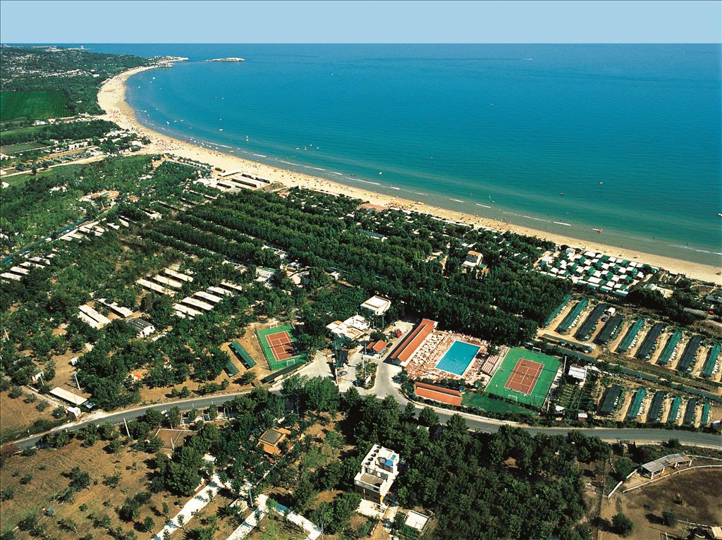 Camping  Le Diomedee - VedutaAerea