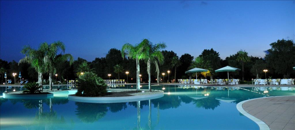 Hotel Uliveto Principessa - PiscinaNotte