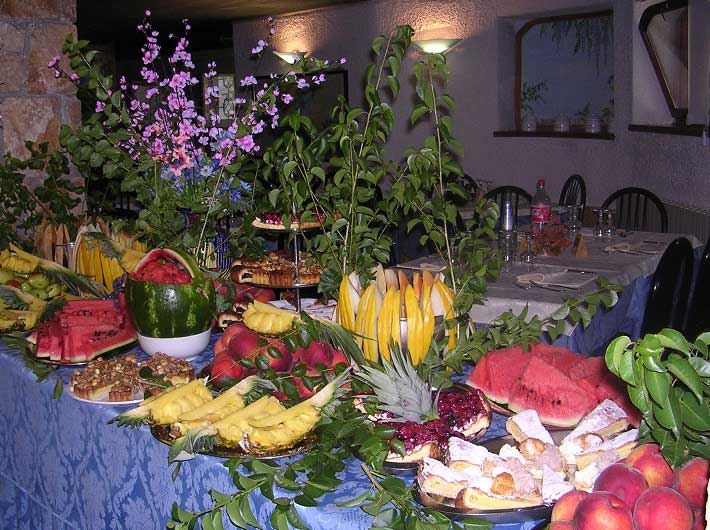 Hotel Orso Bianco - buffet
